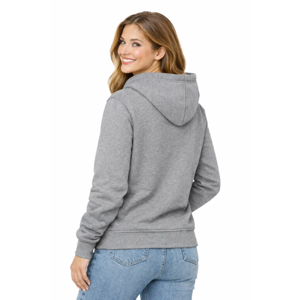 Bluza dresowa damska z kapturem kolor szary roz.L
